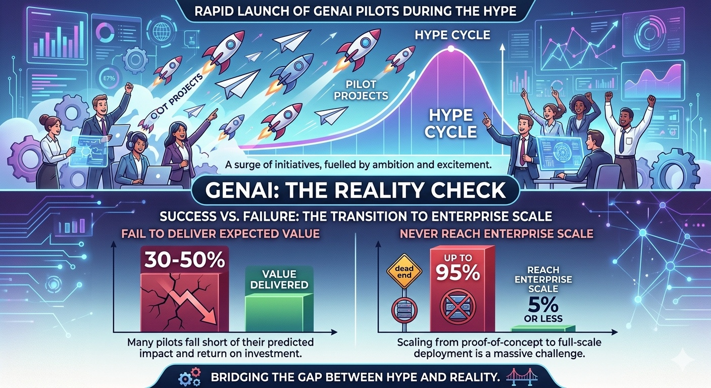 Chart: Pilots vs Production Deployments